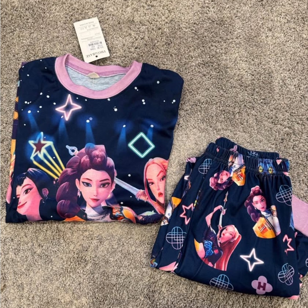 K-POP Demon Hunters Pajamas Size Kids 10/12